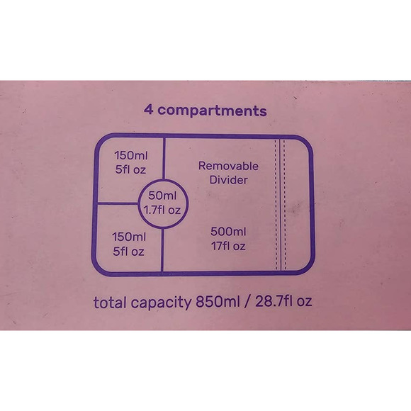 SMIGGLE Kids Hey There Bento Lunchbox NWT - Picture 4 of 4